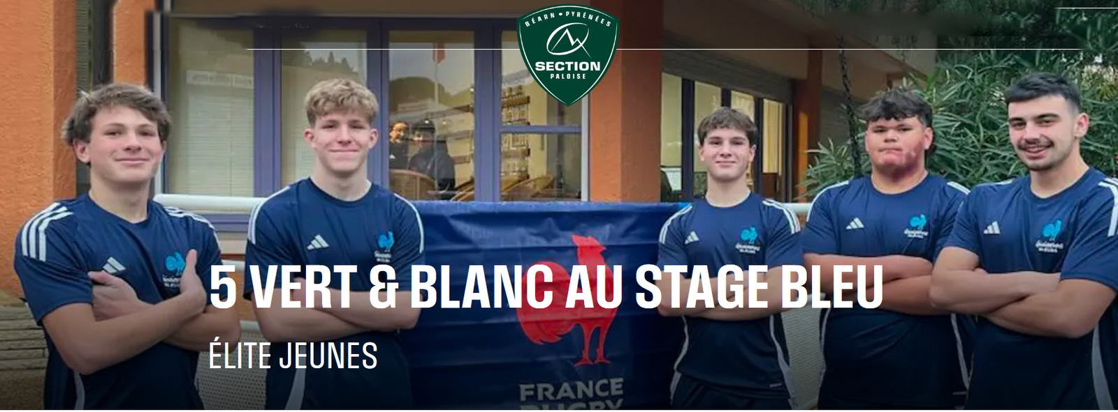 5 verts & blancs en bleu