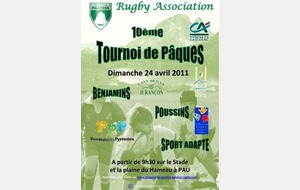 Tournoi de Pâques 2011 : tirage au sort des poules