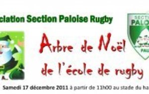 Arbre de Noël EDR et repas de l'Asso SP Rugby