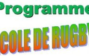 Programme EdR du samedi 13 octobre