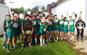 Les cadets vainqueurs du tournoi CANCE