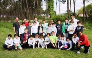 Poussins et benjamins au tournoi de Tyrosse