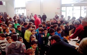 Le Père Noël à l'école de rugby