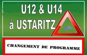 Info U12 et U14