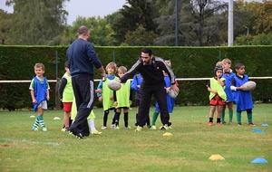 Ecole de rugby : l'entraînement c'est reparti...