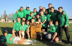 Les benjamins remportent le tournoi de la chandeleur de Coarraze-Nay