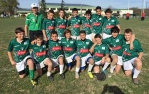 Les minimes vainqueurs du tournoi de Aire