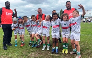 Nos U8 finalistes du Tournoi Francis Rongiéras à Périgueux