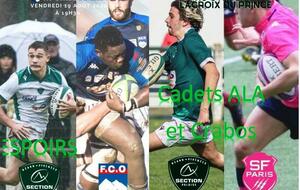 Premiers tests matchs pour nos jeunes