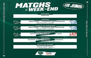 Programme du weekend