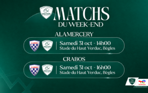 Programme du weekend