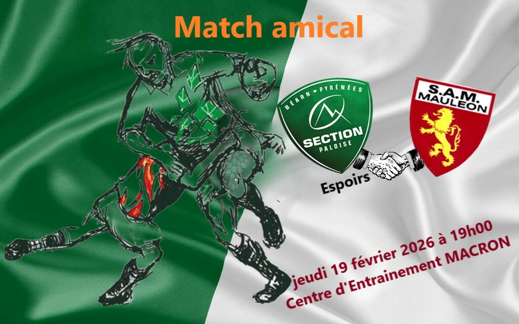 Pau / Mauléon - Amical Espoirs