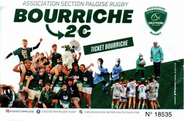 Résultat bourriche des jeunes, match Pau / Bayonne