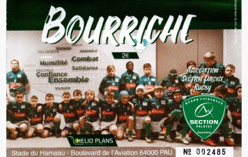 Résultats de la bourriche du match PAU / UBB