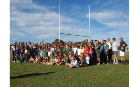 C'est la rentrée pour l'école de rugby