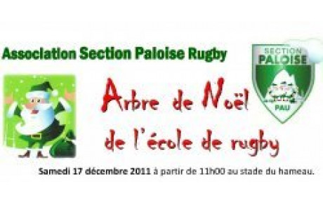 Arbre de Noël EDR et repas de l'Asso SP Rugby