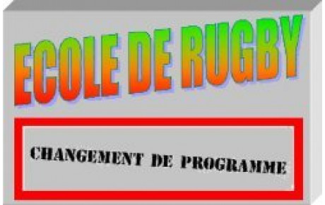 Mini poussins : Beach Rugby annulé