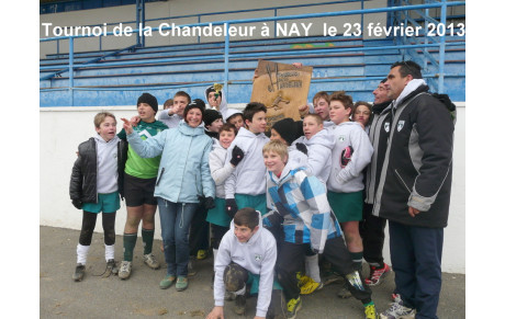 Les Benjamins vainqueurs à NAY