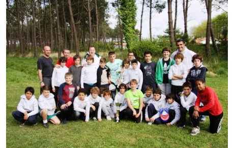 Poussins et benjamins au tournoi de Tyrosse