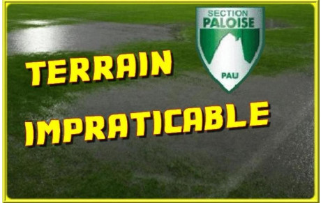 Samedi 1er Février : entraînement annulé Ecole de Rugby