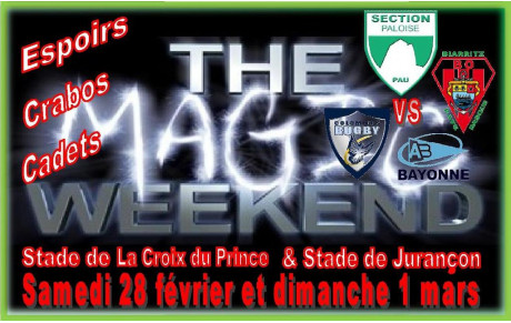 A l'affiche ce weekend