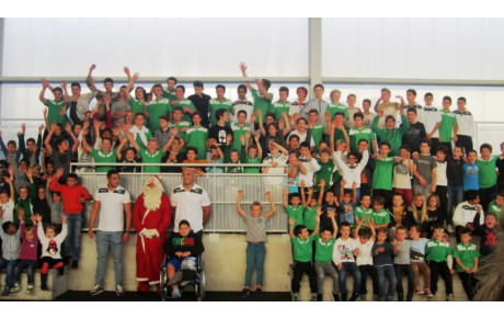 Le Noël de l'école de rugby