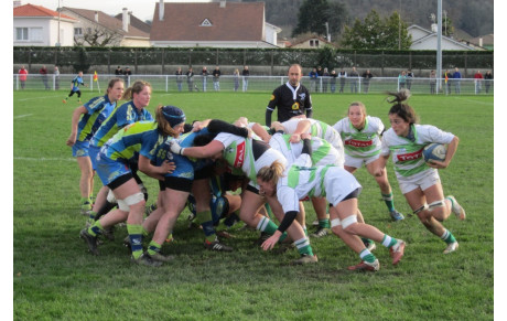Féminines séniors : du jeu, des essais et victoire bonifiée