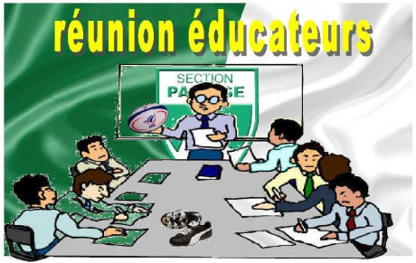 Réunion des éducateurs