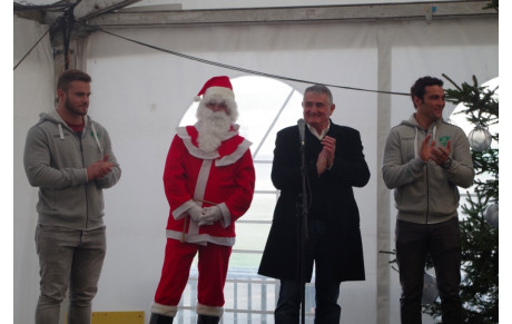 Déjà Noël à l'école de rugby