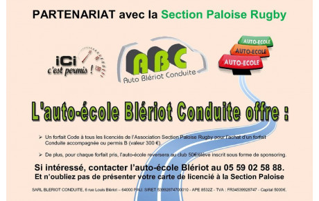 Offre partenariat : passer votre permis de conduire