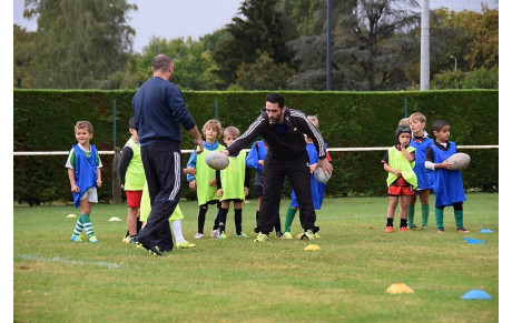 Ecole de rugby : l'entraînement c'est reparti...
