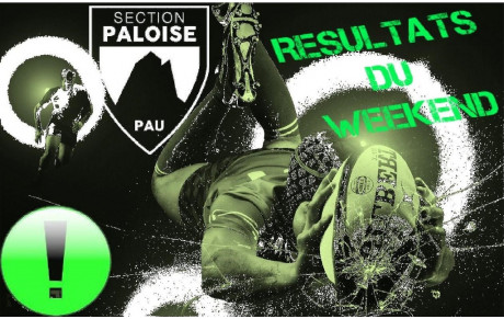 Les résultats du weekend