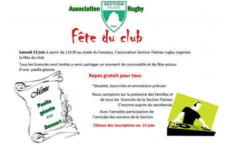 Fête du club