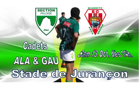 Cadets : début du championnat