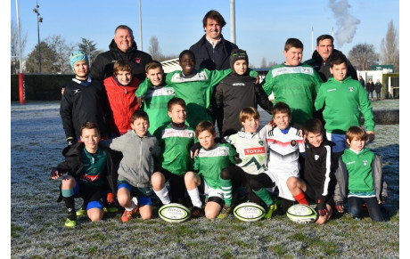 Les U12 à l'entrainement