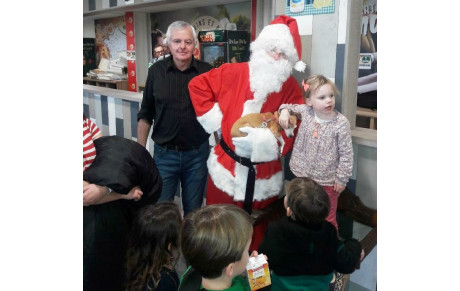 Le Père Noël était à L'école de rugby