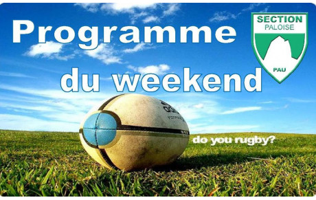 Programme du weekend