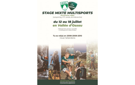 Camp d'été / Stage mixte multisports