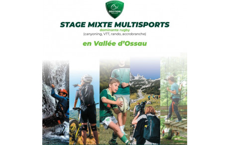Retour sur le stage multi-sports de cet été