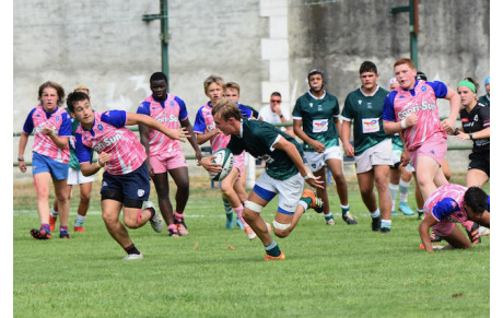 Cadets G 1er test vs Stade Français