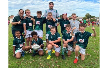 Nos U10 sur le podium à Soustons