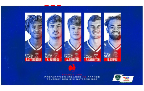 5 jeunes Palois en bleu