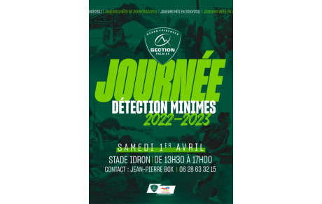 Journée détection Minimes