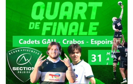 Tous en quart de finale !