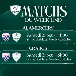 Programme du weekend